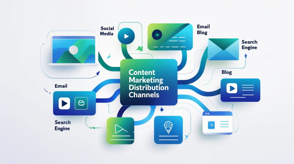 Multi-channel content marketing strategy for small businesses